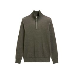 Marc O'Polo Sweater with zipper - brown (493)