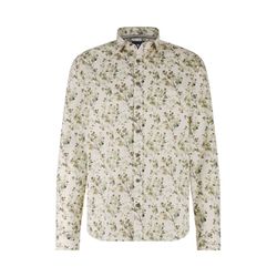 State of Art Hemd mit botanischem Print - beige (8334)