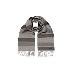 State of Art Gestreifter Schal mit Fransen - braun (8886)