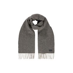 State of Art Schlichter Schal mit langen Fransen - braun (8886)