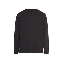 Camel active Long-sleeved shirt made of a cotton mix - black (88)