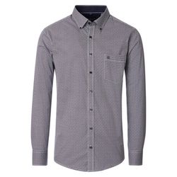 Casamoda Casual Fit: Freizeithemd - blau (104)