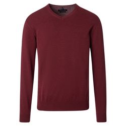 Casamoda Pullover mit V-Ausschnitt - rot (485)