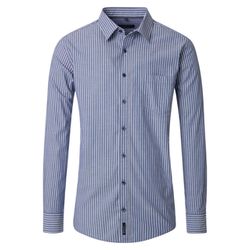 Casamoda Casual Fit: Freizeithemd - blau (100)