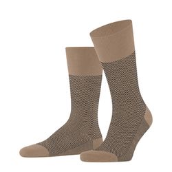 Falke Herringstripe socks - Airport - brown (5038)