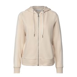 Street One Kapuzenjacke mit Dekotape - beige (16763)