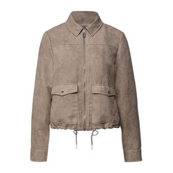 Street One Cordjacke mit Zipper - braun (16908)