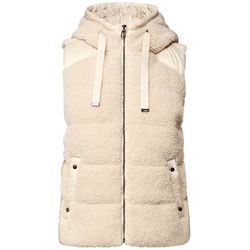 Street One Gilet teddy en mélange texturé - beige (12730)