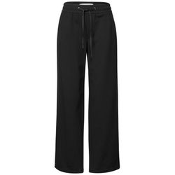 Street One Hose mit Galonstreifen - schwarz (10001)
