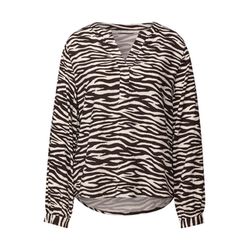 Street One Tunic with zebra print - brown (26866)