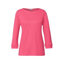 Street One Basic U-Boot Shirt - pink (16858)