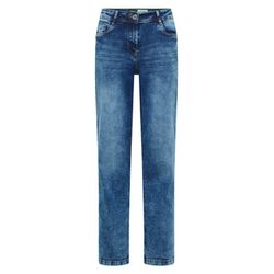 Cecil Wide Leg Jeans - Style NOS Neele - blau (10235)