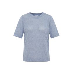 Cecil Lightweight knitted T-shirt - blue (17292)