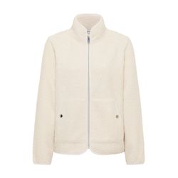 Cecil Softe Jacke mit Zipper - weiß (15641)