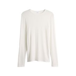 Opus Slim Basicshirt - Sifa - weiß (1004)