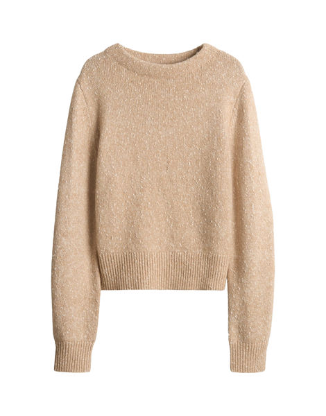 Opus Knitted sweater Panep brown (20031) 38