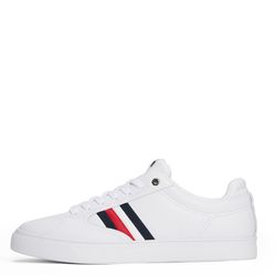 Tommy Hilfiger Icon Court-Sneaker mit Tommy-Tape - weiß (YBS)