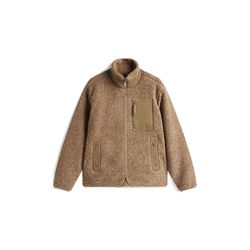 Tommy Hilfiger Jacke aus Teddy-Fleece mit Reißverschluss - beige (AFE)