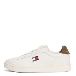 Tommy Hilfiger Archive Court Sneaker aus Leder - weiß (0LE)