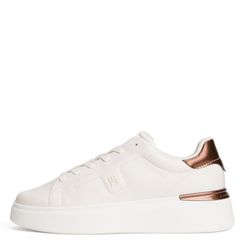 Tommy Hilfiger Chic platform sneakers - brown/white (YBH)