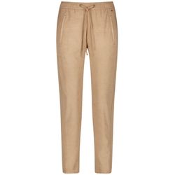 Gerry Weber Edition Pants with elastic waistband - brown (70241)