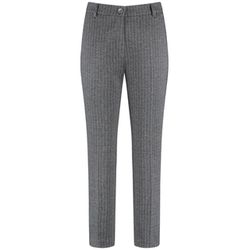 Gerry Weber Edition striped trousers KIR:STY  - gray (02029)