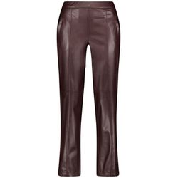 Gerry Weber Edition Leather trousers - brown (70024)