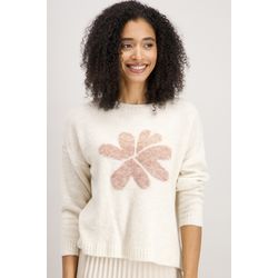 Signe nature Langärmeliger Strickpulli - beige (1)