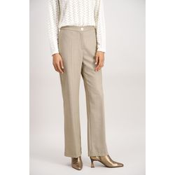 Signe nature Herringbone trousers - beige (2)
