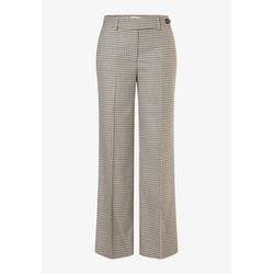 More & More Higgins Check Wide Pants - beige/brown (4226)