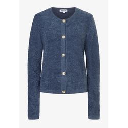 More & More Strickjacke mit Knöpfen - blau (0333)