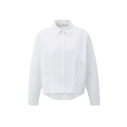 Yaya Blouse en popeline à plis - blanc (00000)