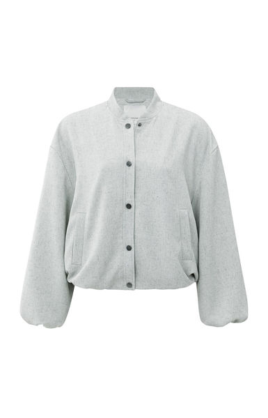 Yaya Gewebte Oversize-Jacke grau (99021) 40