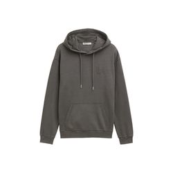 Tom Tailor Denim overdyed hoodie with embroider - gray (29999)