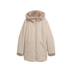 Tom Tailor Wendemantel mit Kapuze - grau (32208)