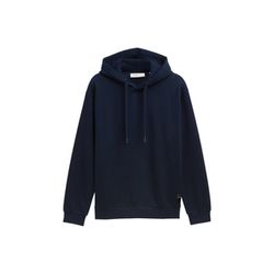 Tom Tailor Denim Sweat à capuche avec badge logo - bleu (10668)