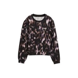 Tom Tailor Denim Sweat-shirt à motifs - rose/noir (38997)