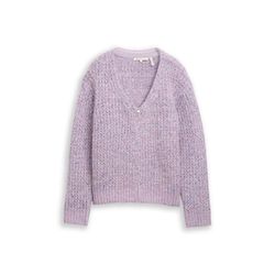 Tom Tailor Denim Relaxed fit cardigan with wool   - violet (39301)