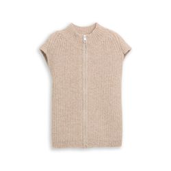 Tom Tailor Denim Sweater with stand-up collar - beige (38909)