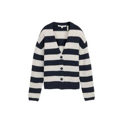 Tom Tailor Denim Cardigan avec encolure en V - bleu (38868)