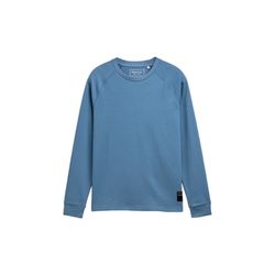 Tom Tailor Denim Shirt à manches longues à texture gaufrée - bleu (28969)