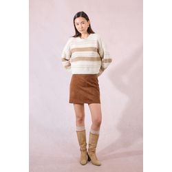 Molly Bracken Knitted sweater - beige/brown (ECRUBEIGE)
