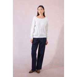 Molly Bracken Jumper with bow detail - white (ECRU)