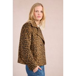 Molly Bracken Mantel mit Leopardenmuster - braun (MARRON)