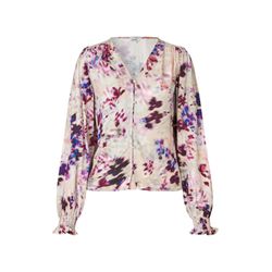 mbyM Blouse - Kanjia-M - beige/violet (T38)