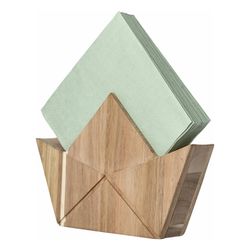 Räder Serviettenhalter aus Holz - braun (0)