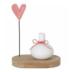 Räder Birthday greeting (9,4x5,9x11,9cm) - brown/white (0)