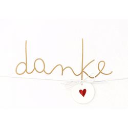 Räder Thank you card  - beige (0)