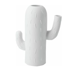 Räder Vase à cactus (15,8x7,4x20cm) - blanc (0)