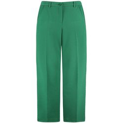Samoon Pantalon en tissu - Carlotta - vert (05760)